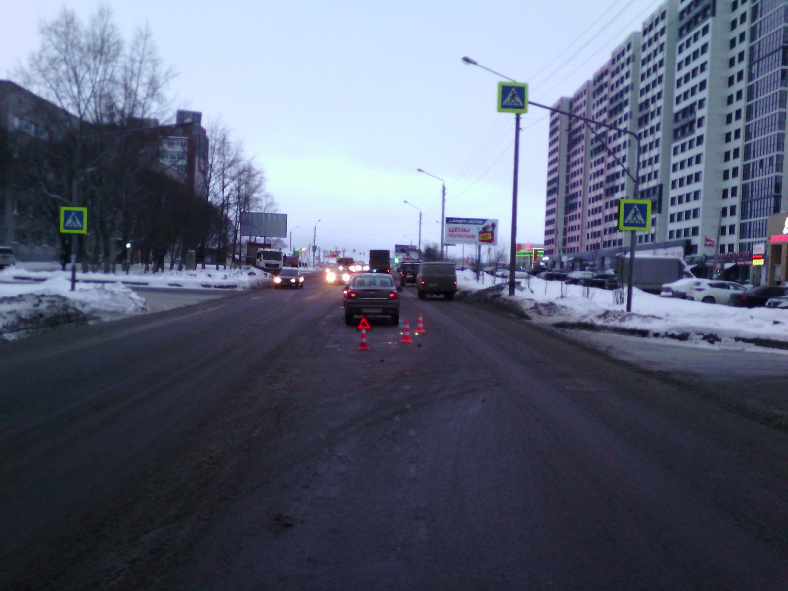 В вологде сбили женщину