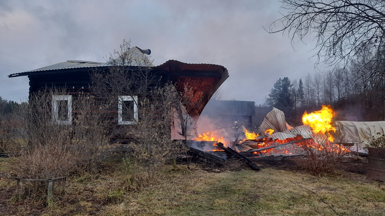 Дубровка бабаевский вологодской. Сгорел дачный дом.