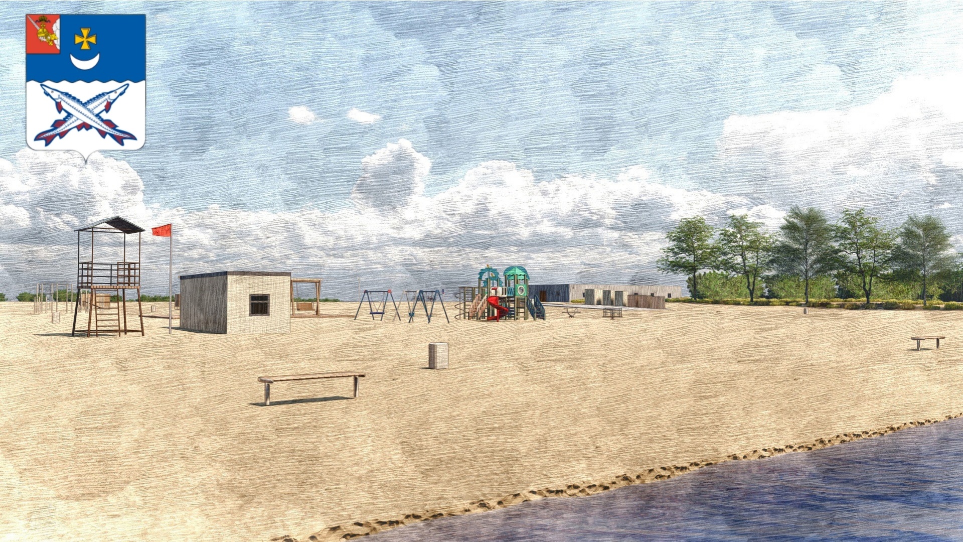 Городской пляж 2024
